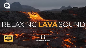 100% Relaxing Bubbling Volcano Lava Sound🌋— 2h of Soothing Sounds