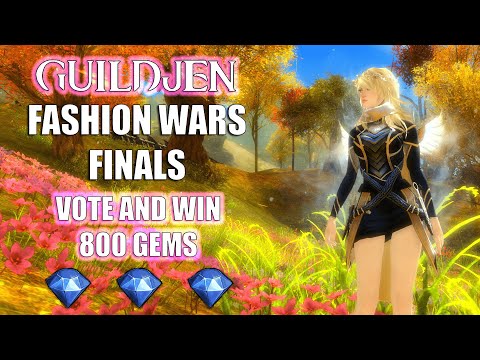 GW2 - गिल्डजेन की फैशन प्रतियोगिता का फ़ाइनल - वोट दें और 800 रत्न जीतें! - गिल्ड युद्ध 2 फैशन युद्ध