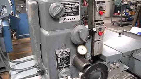 SUNNEN MBB-1680 POWER STROKE HONING MACHINE UNDER POWER & FOR SALE