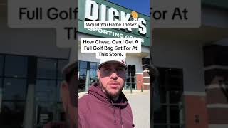 How Cheap Can I Buy Golf Clubs At This Spot (Full Golf Bag)