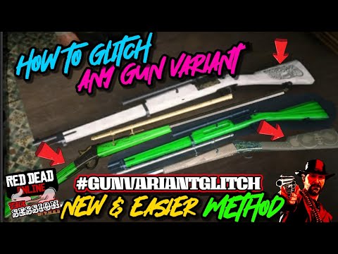 🚫PATCHED🚫 🤕 How To Glitch Any Gun Variant | GUN VARIANT GLITCH | 🔴 Red Dead Online