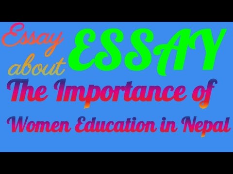 essay on importance of women's education in nepal