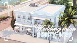 Свадебный салон 🕊️ Кондитерский магазин 🧁 | Строительство | The Sims 4 | No CC