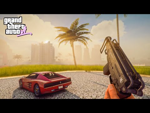 GTA Vice City: Remastered POV 8k Gameplay on RTX™ 3090 OC! Ray Tracing Graphics [GTA 5 PC Mod]