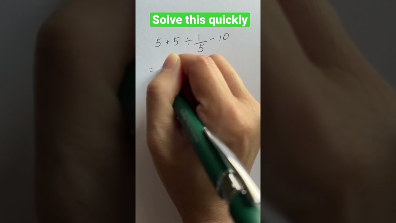 Can You Get The Right Answer BODMAS And PEMDAS Order Of Operations Math Problem 