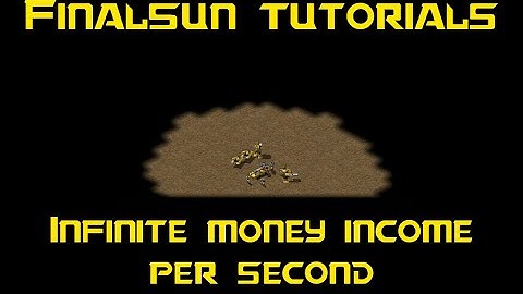 FinalSun Tutorials p.7 - Infinite money income per second