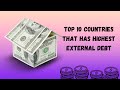 Top 10 Countries that has highest External debt in the world 🌎 .