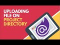 Uploading File on Project Directory in Blazor | BCL