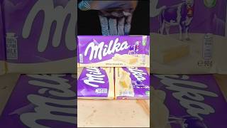Milka White Chocolate Milkshake Asmr