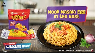 YiPPee! Mood Masala Egg Nests Recipe | Instant Noodles Recipe | YiPPee! Noodles Recipe