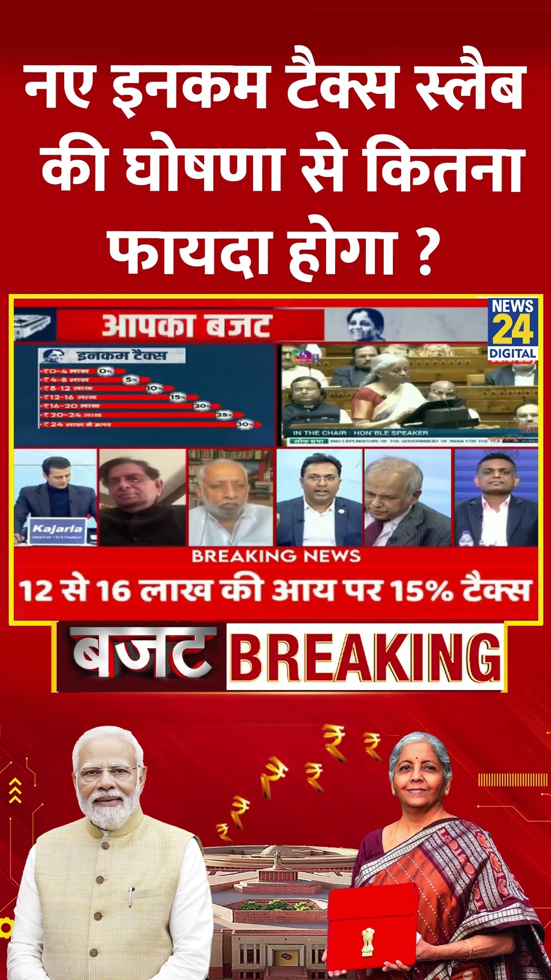 नए इनकम टैक्स स्लैब की घोषणा से कितना फायदा होगा ? Kashish Gupta से समझिए