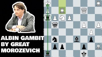 Morozevich plays Albin Counter-Gambit