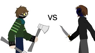 eyeless jack vs ticci toby