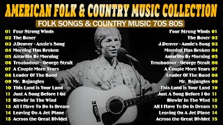 American Folk Songs - Classic Folk \u0026 Country Music 70's 80's Full Album - Country Folk Music