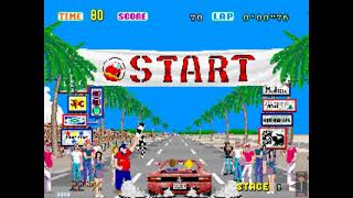 OutRun 1986 - Arcade Gameplay