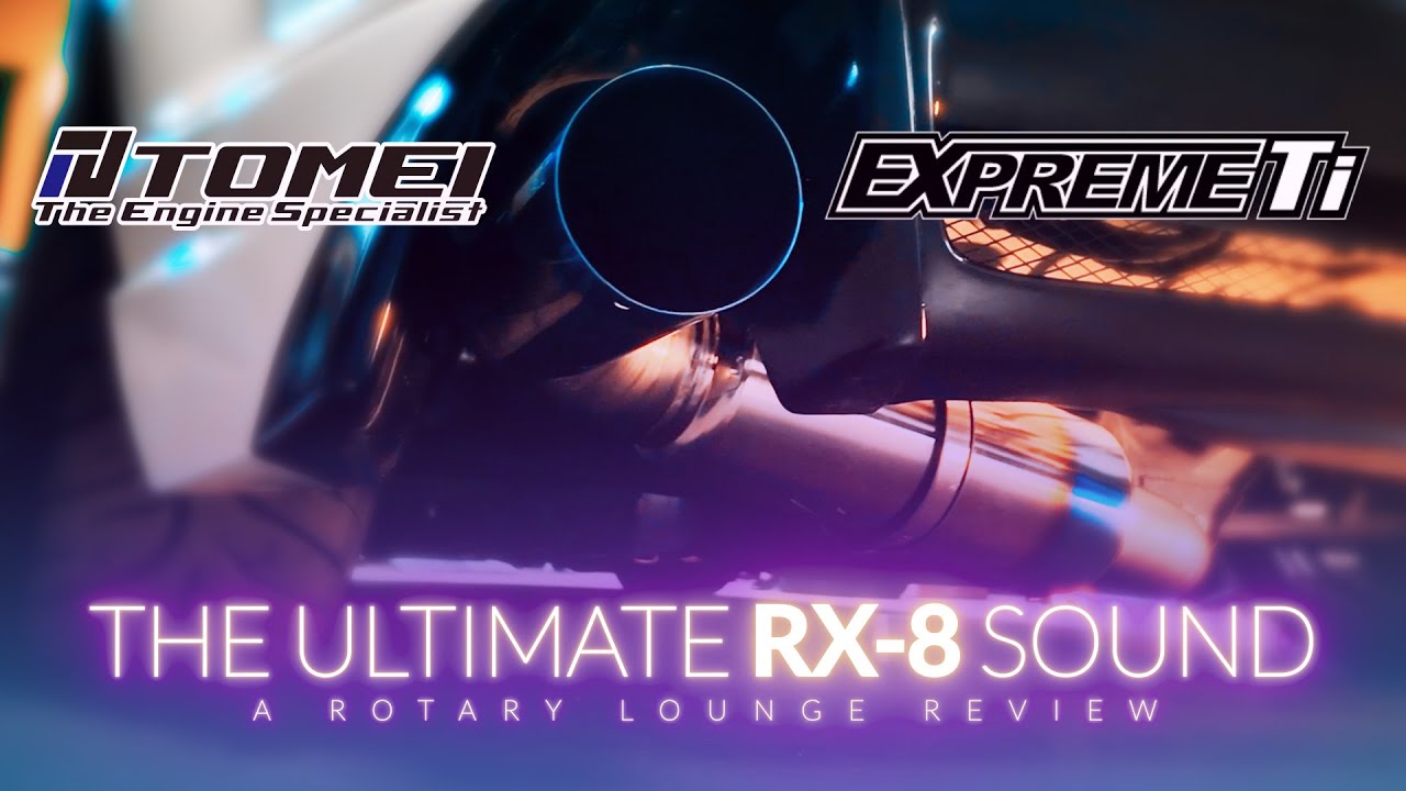 [Part 2] Tomei Titanium RX-8 Turbo | Sound Test & Driving Review (Rotary Lounge)