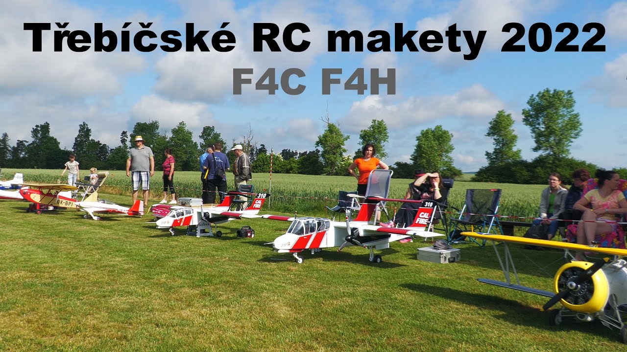 Scale RC aircraft competition F4C and F4H categories | Trebic 2022 | 4K