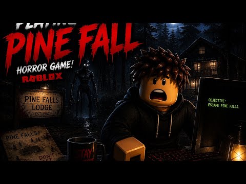 I played pine Fall Roblox game!