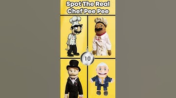 Can you find The Right Chef Pee Pee? #sml #jeffy #supermariologan