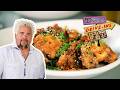 Guy Fieri Stops By for Unreal General Tso’s Cauliflower | Diners, Drive-Ins and Dives | Food Network