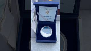 Зодиак  серебро - sterling coin Ukraine