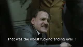Hitler Finds Out Ikaros dies in Sora no Otoshimono Final: Eternal My Master