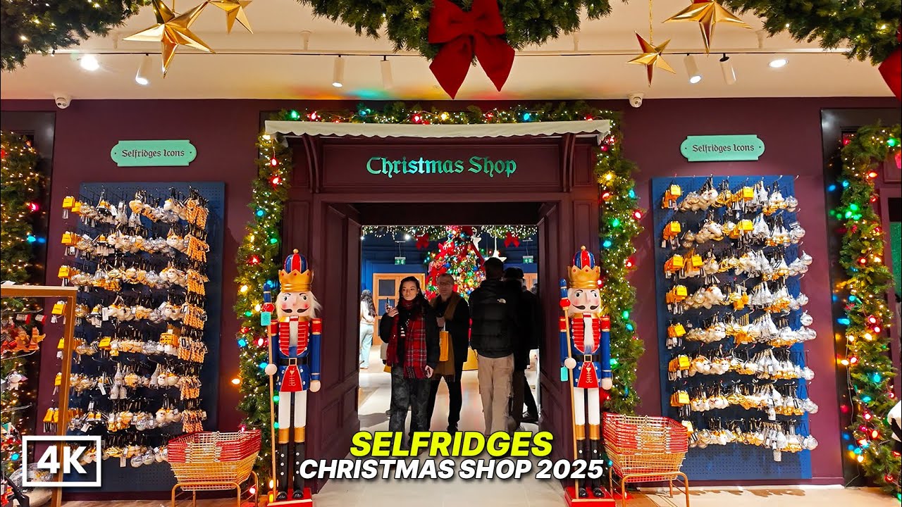 LONDON CHRISTMAS 2025 | Inside Selfridges Christmas Shop 2025