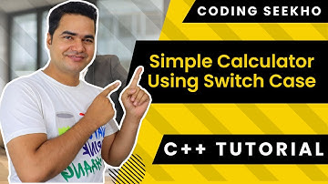 C++ Program for Simple Calculator Using Switch Case - C++ Tutorial for Beginners in Hindi