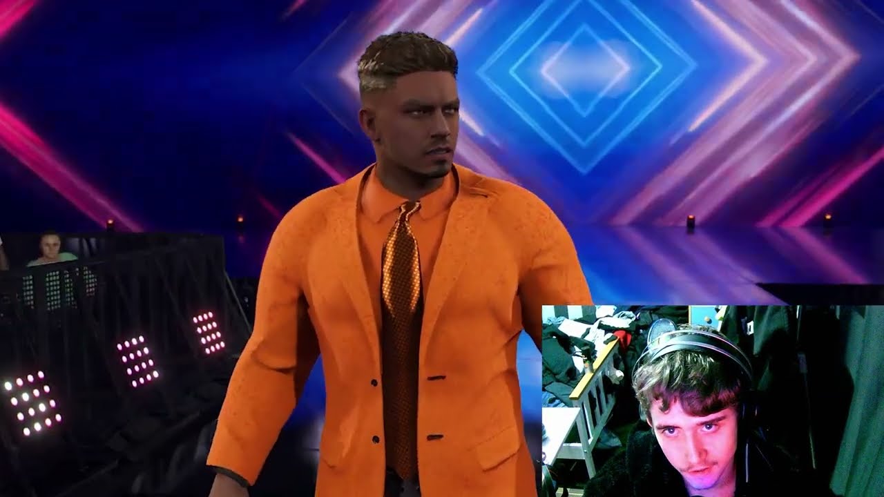 Vizar Versus Chispduck (WWE 2K24)