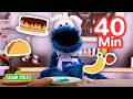 Cookie Monster's Foodie Truck: New Orders! 🍌🍰🌮| 40 Mins | Sesame Street