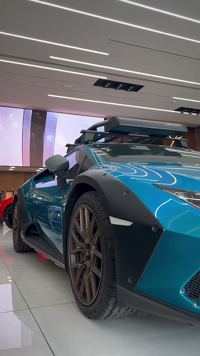 RARE Lamborghini Aventador 😱😱 #automobile #lambo