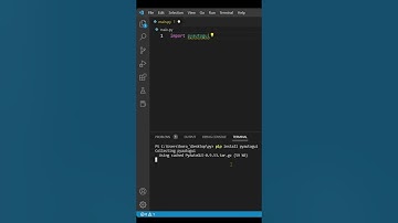 How to install Python packages with PIP - Import libraries