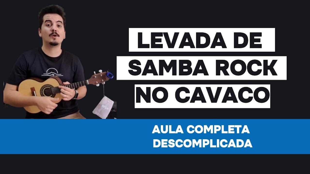 Como fazer uma batida de "SAMBA ROCK" no cavaquinho. Levada prática e completa! Fácil de pegar