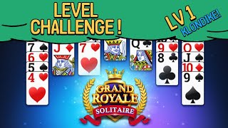 LEVEL 1! Solitaire on a sandyshore! Solitaire Grand Royale : Klondike Gameplay (Android, ios) screenshot 3