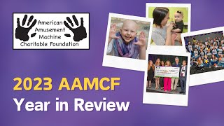 AAMCF 2023 Recap Video
As we prepare to close out 2023, we want to brag a little bit about our members and the amazing efforts they put in this year all to benefit others. The American Amusement Machine Charitable Foundation gave away to various childrens charities nearly $400,000 in 2023! In an industry built on Fun, Games, Kids, and Kids at Heart; the members of this wonderful organization make great things happen.
We cant wait to see who we can help in 2024!
#AAMA #AAMCF #FEC #vrlbe #Amusement #CoinOp #arcade #associations #givingback AAMCF 2023 Recap Video