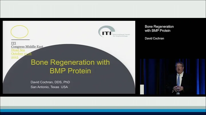 Bone Regeneration with BMP Protein | David Cochran