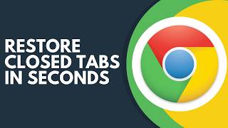 How to Restore Closed Tabs in Chrome Step by Step How to Restore Closed Tabs in Chrome Step by Step