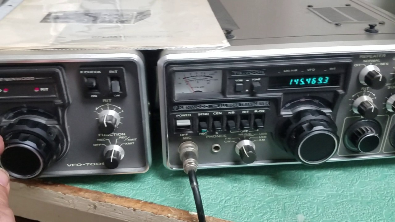 Kenwood TS-700S - YouTube