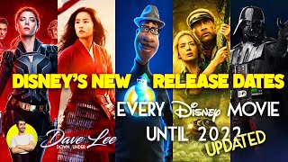 Every New DISNEY MOVIE Release Date ANNOUNCED & UPDATED (including Marvel, Star Wars, Remakes)