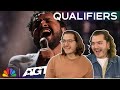 Twin Musicians REACT | Gabriel Henrique STUNS with &quot;Something Beautiful&quot; | Qualifiers | AGT 2023