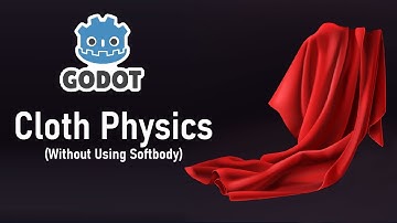#Godot Engine - Make interactive cloth (without using softbody)