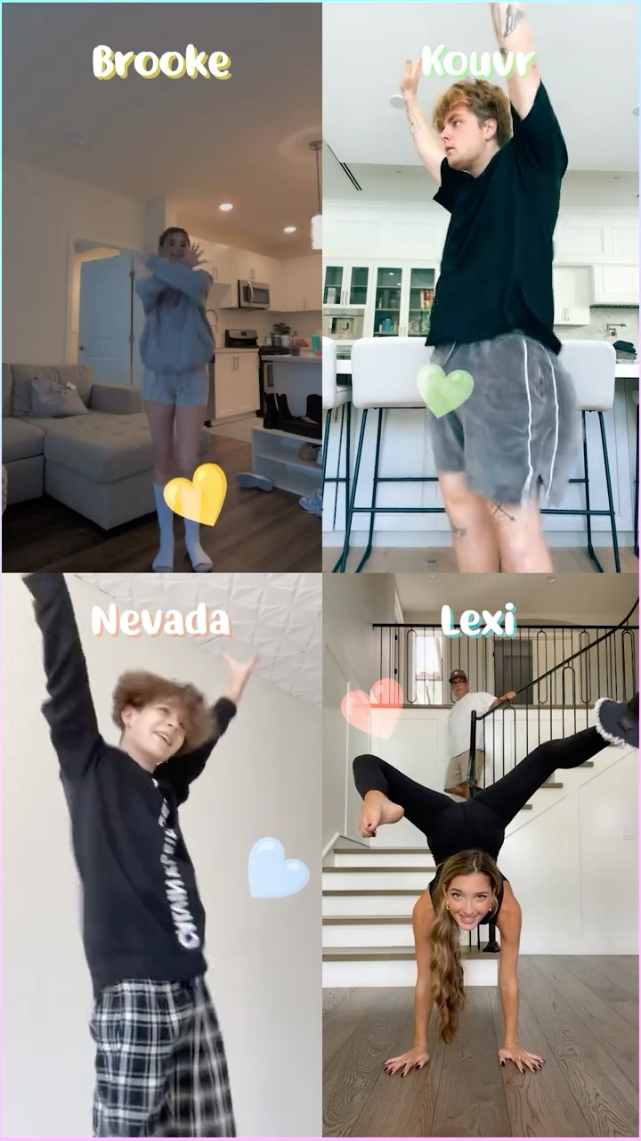 The World -  Brooke Monk x Kouvr x Nevada x Lexi Rivera #dance #tiktok #shorts