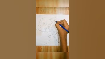 TREEHOUSE DRAWING EASY DRAWING|#viral #youtubeshorts #trending #short