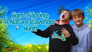 👀 Nature Scavenger Hunt | Signs of Spring 🌱