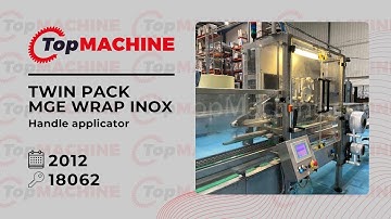 TWIN PACK MGE WRAP INOX Packaging - Handle applicator used