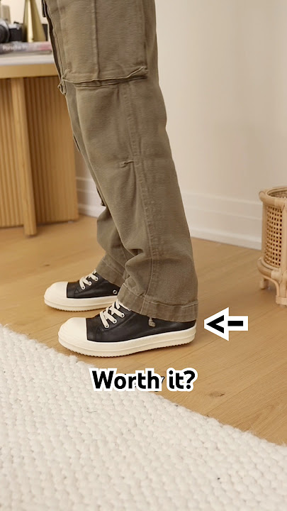 Worth the price? Rick Owen’s Ramones