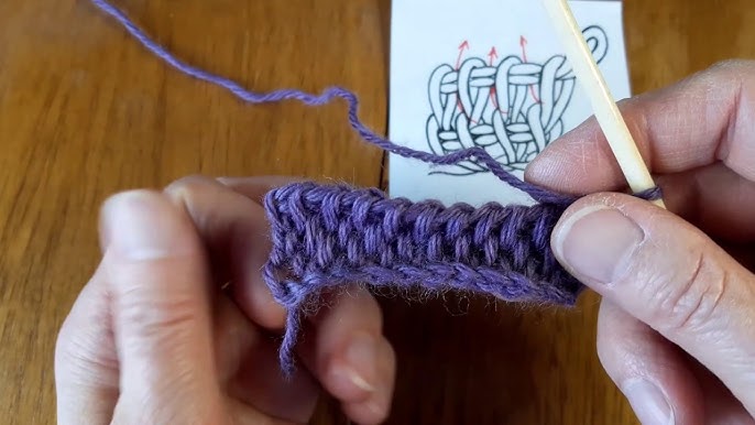 ▷ Découvrir le crochet tunisien avec La fée Ballot {Apprendre le crochet}