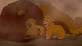 The Lion King 1994 Mufasa Dies
