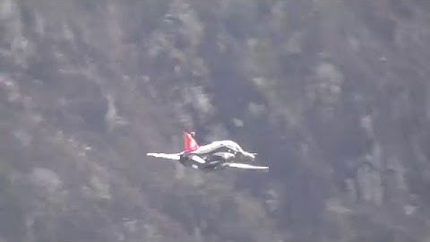 RAF Hawk Low Pass - Mach Loop