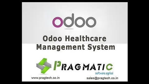 Odoo OpenERP 8 Healthcare Management System